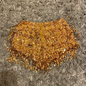 Festival Rave Sequin Shorts